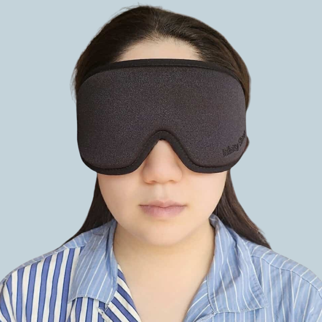 3D Black Graphene Sleep & Eye Mask