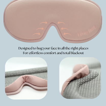 3D Pink Graphene Sleep & Eye Mask