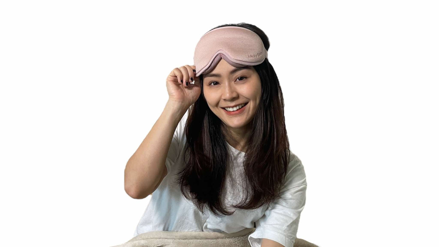 3D Pink Graphene Sleep & Eye Mask