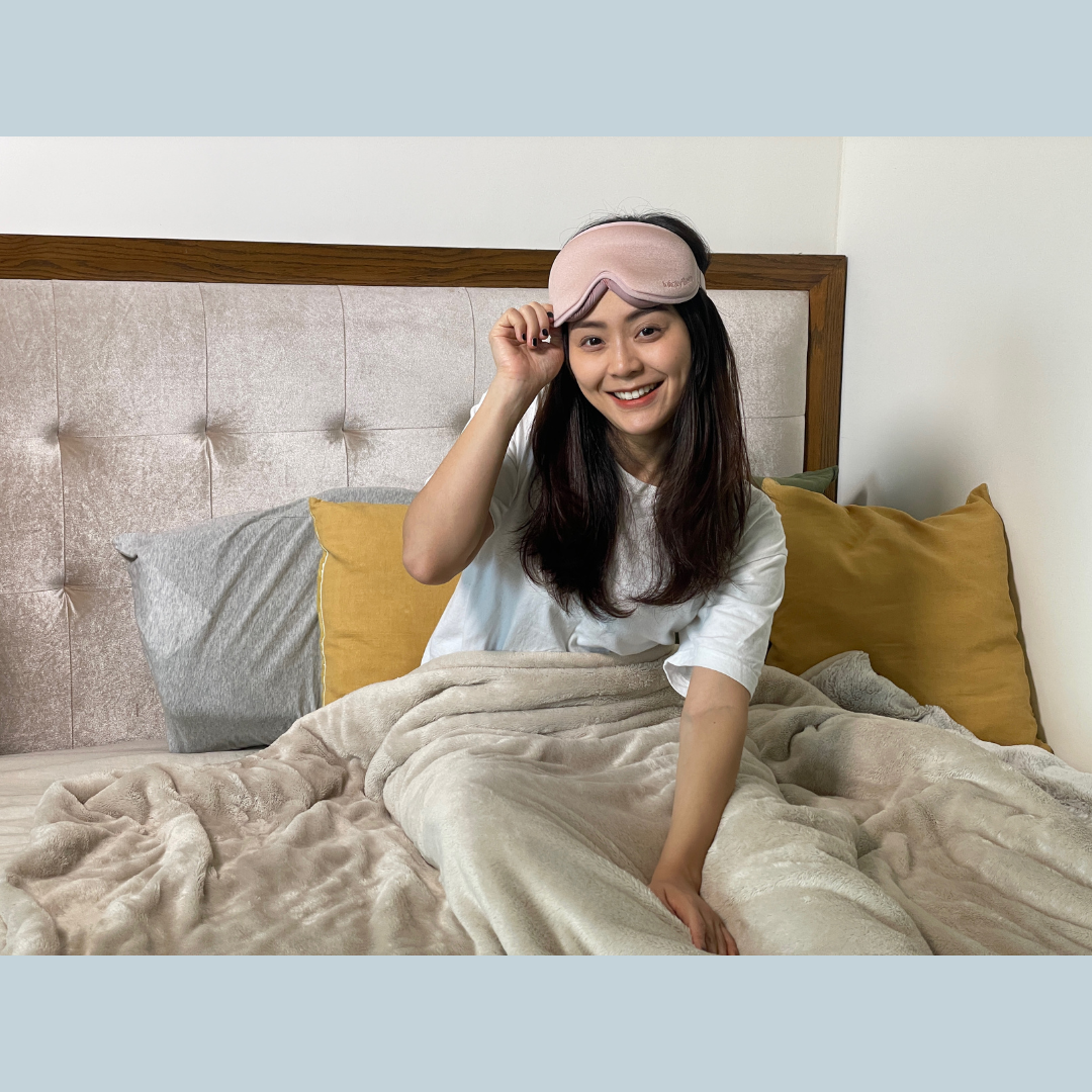 3D Pink Graphene Sleep & Eye Mask